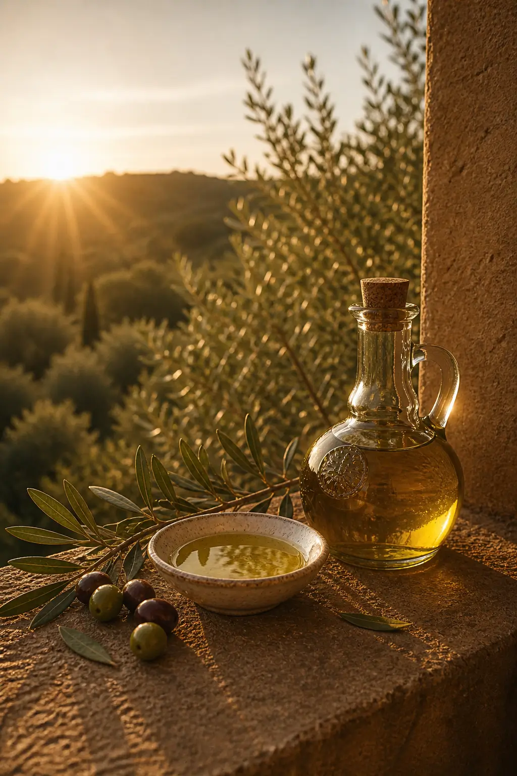 Natural superfoods — olive oil for women's health and fertility